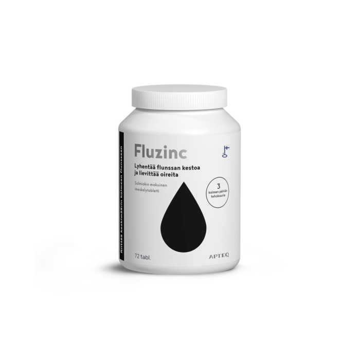 Apteq Fluzinc salmiakki 72 tabl kuva 2