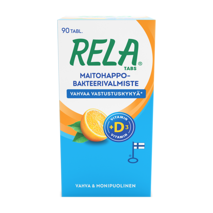 Rela Tabs Appelsiini + D3 90 tabl kuva 2