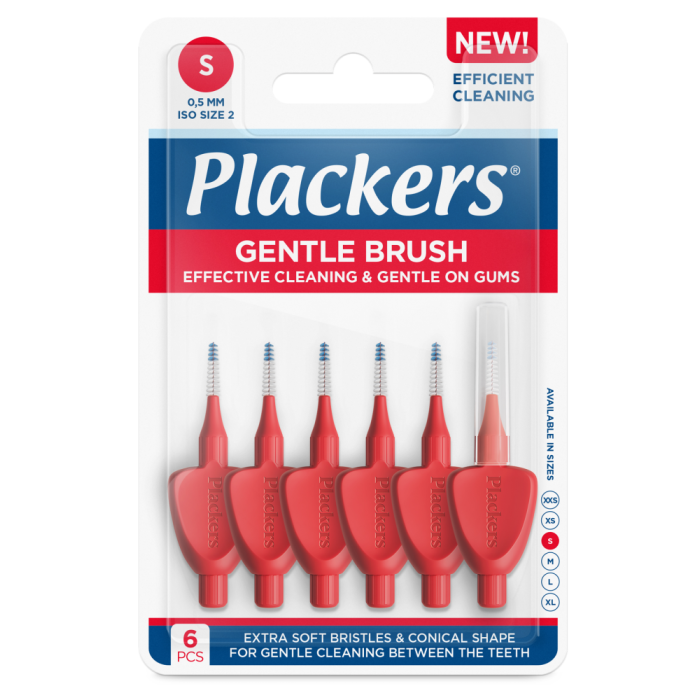 Plackers Gentle Brush S 0.5 hammasväliharja 6 kpl kuva 4