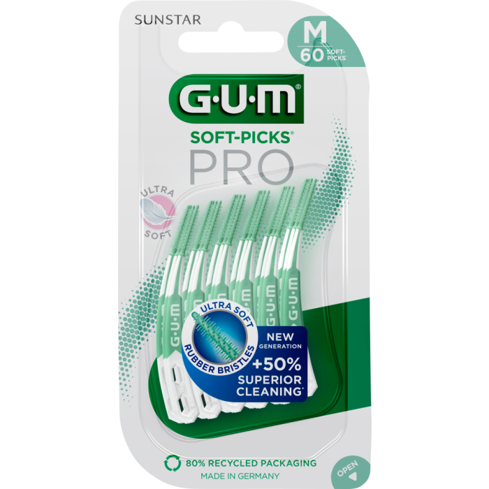 GUM Soft-Picks PRO Medium 60 kpl kuva 3
