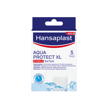 Hansaplast Aqua Protect XL 6X7cm 5 kpl
