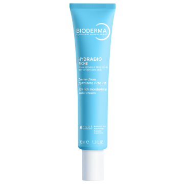 Bioderma Hydrabio Riche täyteläinen kasvovoide kosteusköyhä iho 40 ml