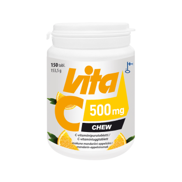 Vita-C Chew 500 mg 150 tabl