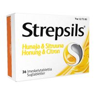 STREPSILS HUNAJA & SITRUUNA imeskelytabletti 1,2/0,6 mg 24 fol