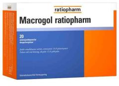 MACROGOL RATIOPHARM ANNOSPUSSI 13,8G 20 KPL